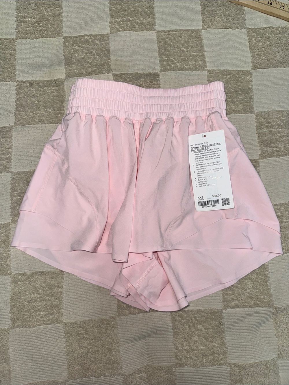 lululemon athletica Pink Athletic Shorts NWT